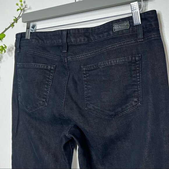 Paige Skyline Ankle Peg Jeans Black Wash - Picture 7 of 11